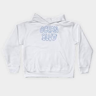 ocean blvd - lana del rey Kids Hoodie